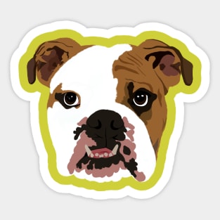 English Bulldog Sticker